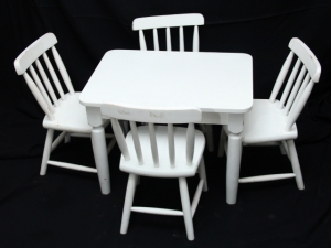 CONJUNTO INFANTIL LAQUEADO
