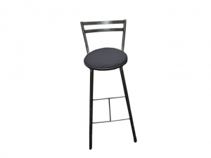 BANQUETA FERRO PRETA