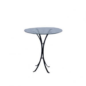 MESA BOITE VIDRO P FERRO